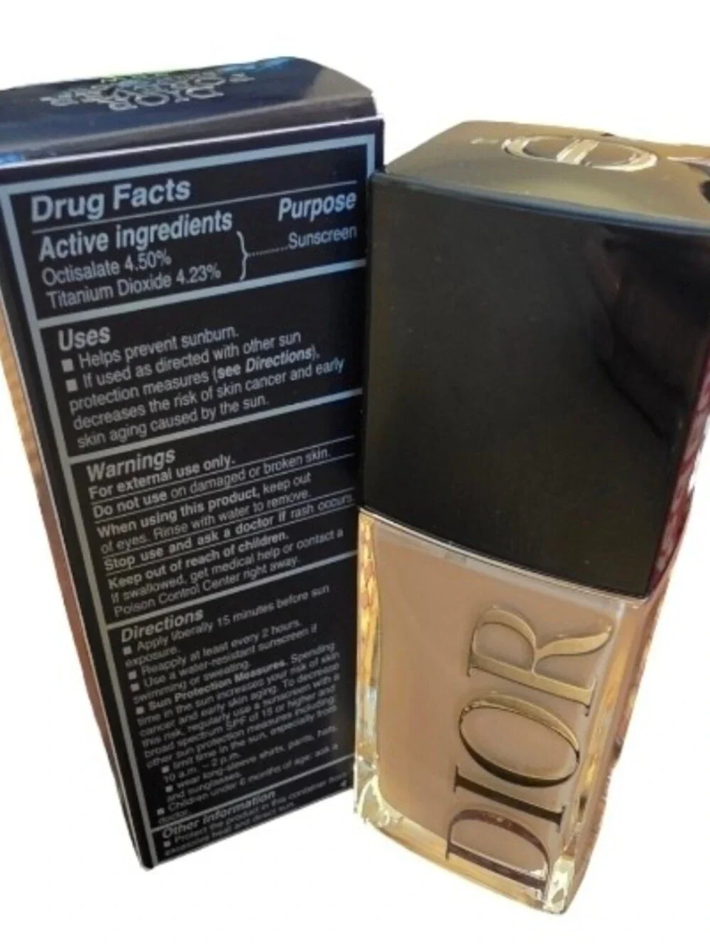 Dior Forever Skin Glow Foundation - 24h Wear - 2.5W Warm New
